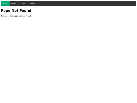 not_found screenshot