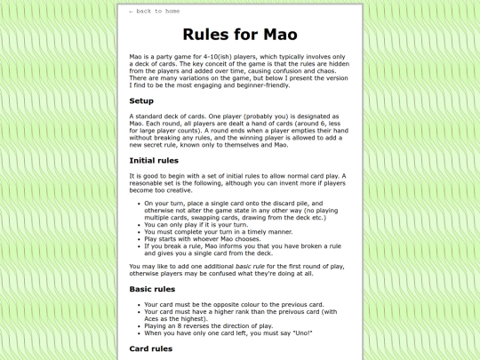 blogs/rulesformao screenshot