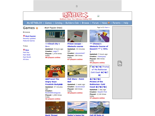 2008/Games.aspx screenshot
