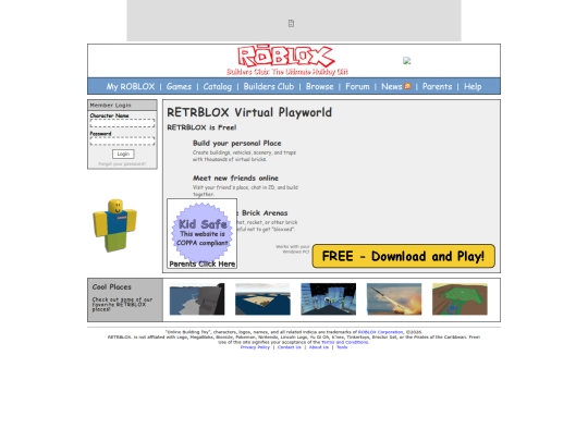 2008/Home screenshot