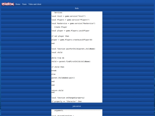 Scripts screenshot