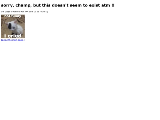 not_found screenshot