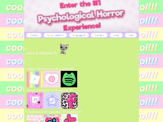 socials screenshot