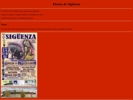 proyectofinal/fiestastoros screenshot
