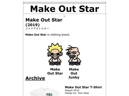 clothing/makeoutstar screenshot