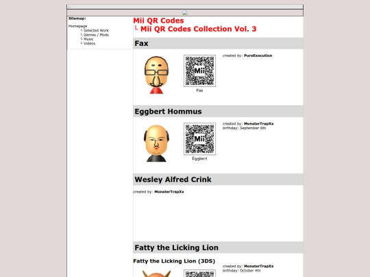 miiqrcodes/miiqrc3 screenshot