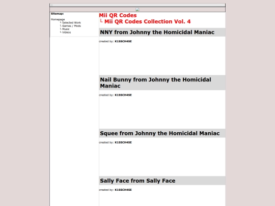 miiqrcodes/miiqrc5 screenshot