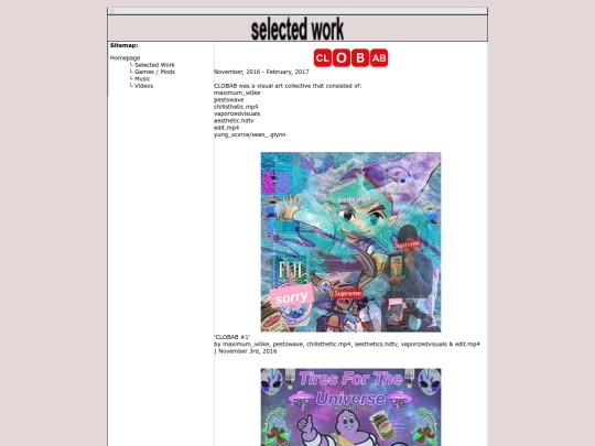 selected_work/clobab/clobab screenshot