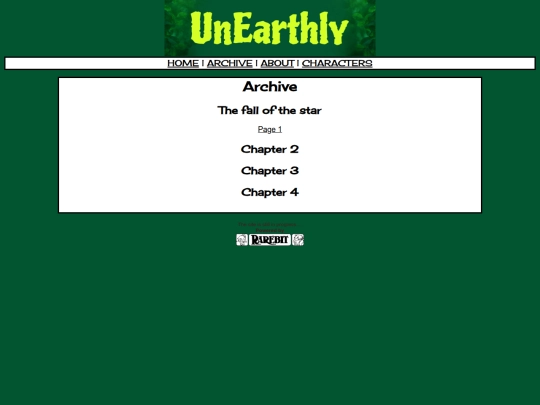 rarebit-1.5/archive screenshot