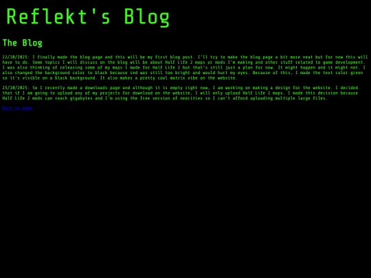 blog screenshot