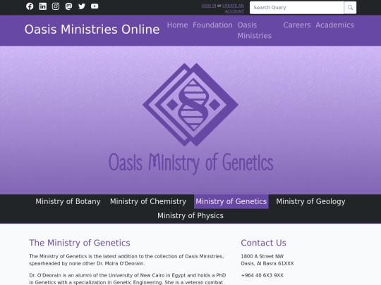 roleplay/oasisministries screenshot