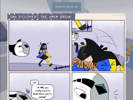 ENAcomics/LongComicsPages/ENADiscoversTheAmenBreak screenshot