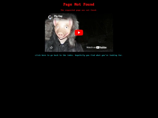 not_found screenshot