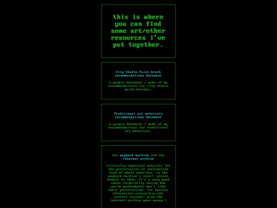 resources screenshot