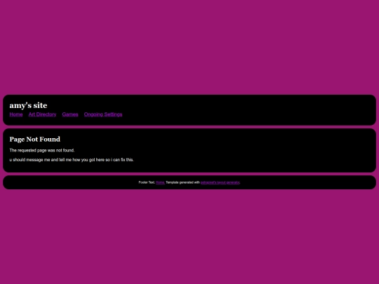not_found screenshot