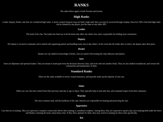 sublimation/information/ranks screenshot