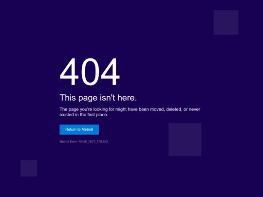 not_found screenshot