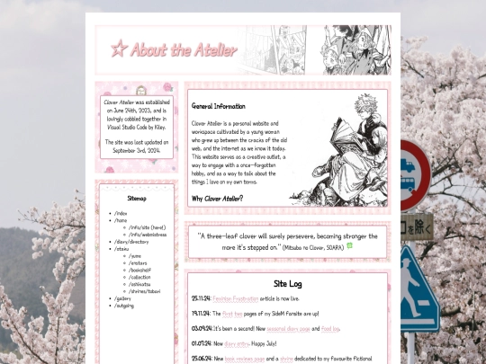 info/site screenshot
