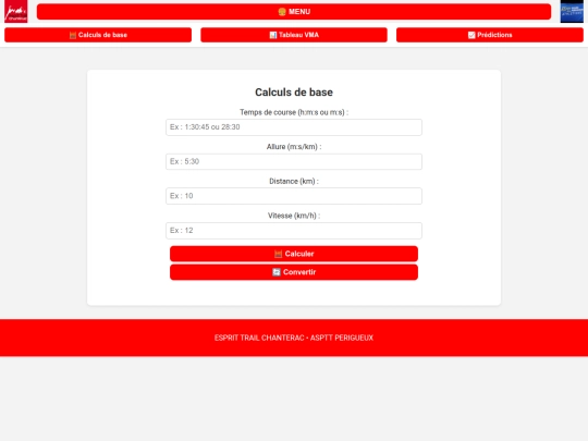 calculs screenshot