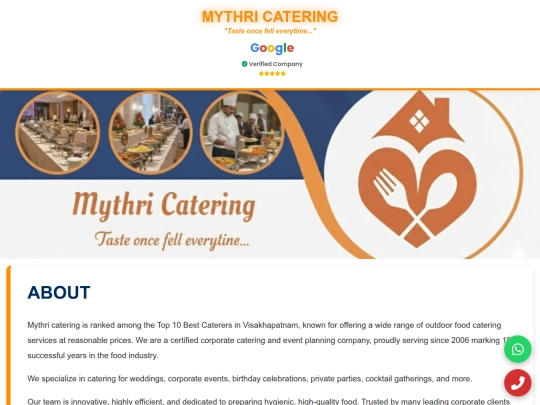 mythri catering Tej 19 screenshot