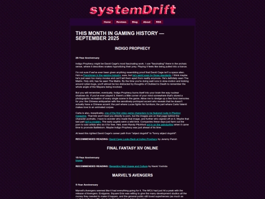 reviews/backloggd_archives/thismonthingaminghistory-sep25 screenshot