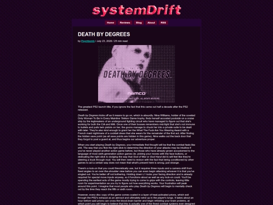reviews/deathbydegrees screenshot