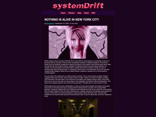 reviews/nothing-is-alive-in-new-york-city screenshot