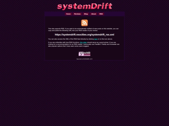 rss screenshot