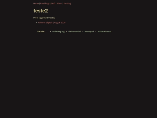 tags/teste2 screenshot
