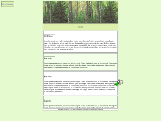 journal screenshot