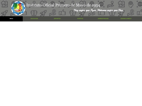 menu screenshot