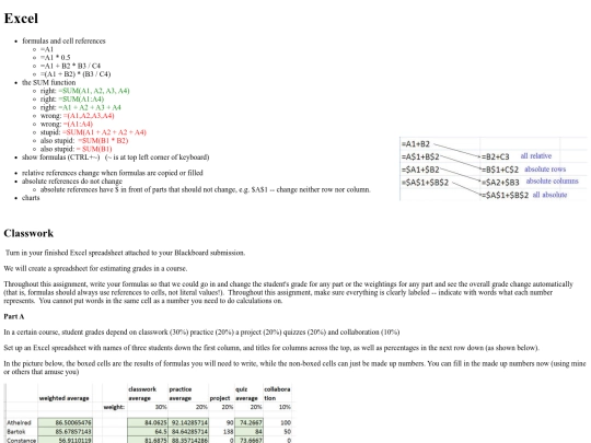 102/class/Excel/classA screenshot