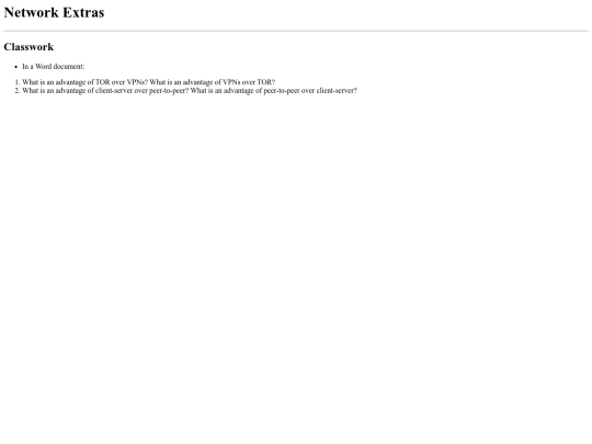 102/class/Extras/networkExtras screenshot