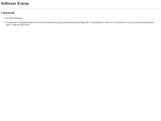 102/class/Extras/softwareExtras screenshot