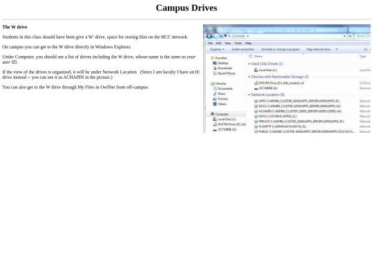 102/info/campusdrives screenshot