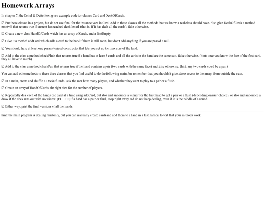 119/Homework/hwk04-arrays screenshot
