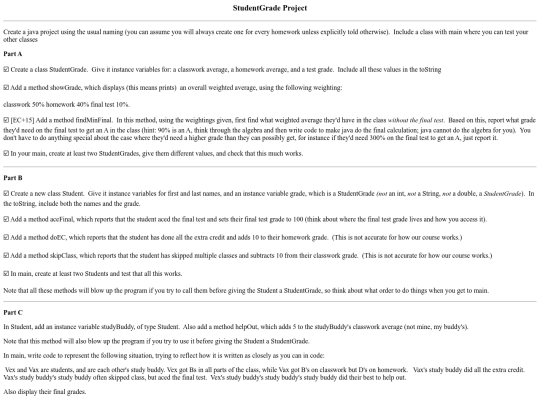 119/Projects/01-StudentGrade screenshot