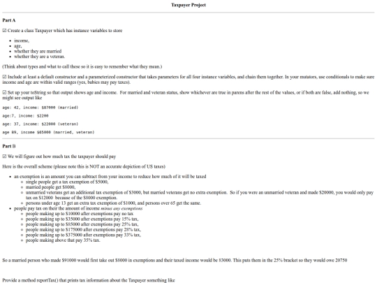 119/Projects/02-Taxpayer screenshot