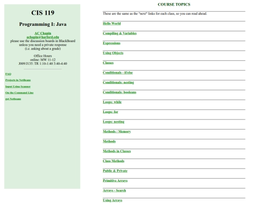 119/topics screenshot