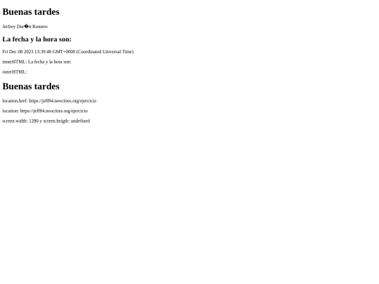 ejercicio screenshot