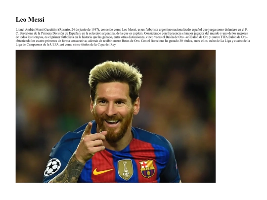Barcelona/messi screenshot