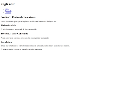index screenshot
