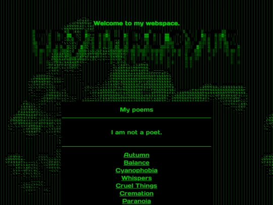 works/poems screenshot