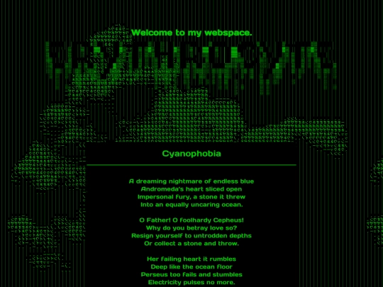 works/poems/cyanophobia screenshot