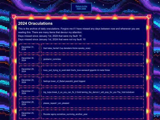 oraculation-archive/oraculations_2024 screenshot