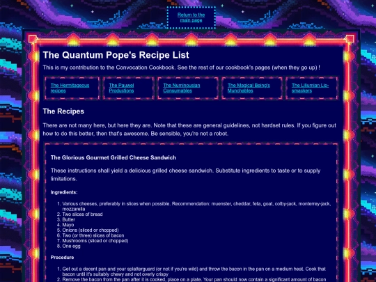 recipes screenshot