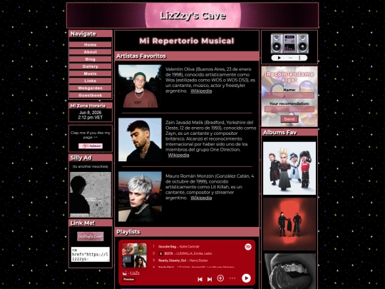 lizzzys-cave-music screenshot