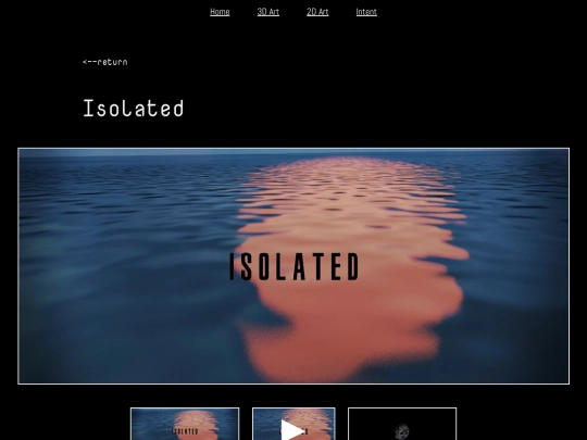 Portfolio/Isolated screenshot