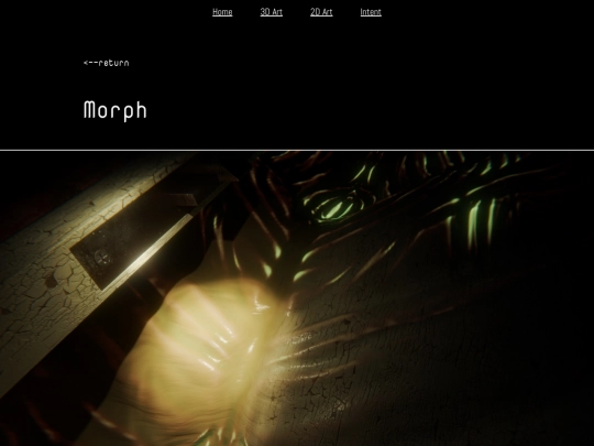 Portfolio/Morph screenshot