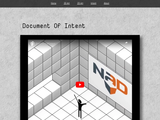 Portfolio/intent screenshot